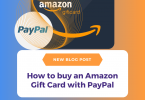How to buy an Amazon Gift Card with PayPal